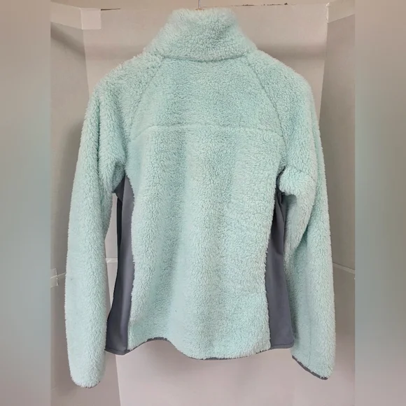 Columbia Fleece Jacket - Mint and Gray - Picture 2 of 6